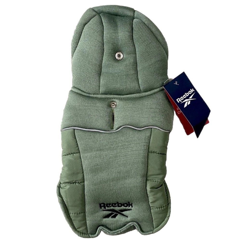 🆕 Reebok Reflective Fog Jacket XS Green